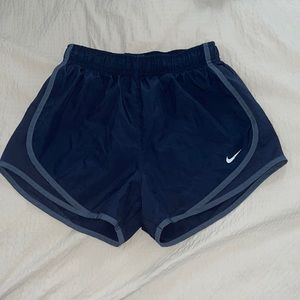 Navy Blue Lightweight Nike Running Shorts